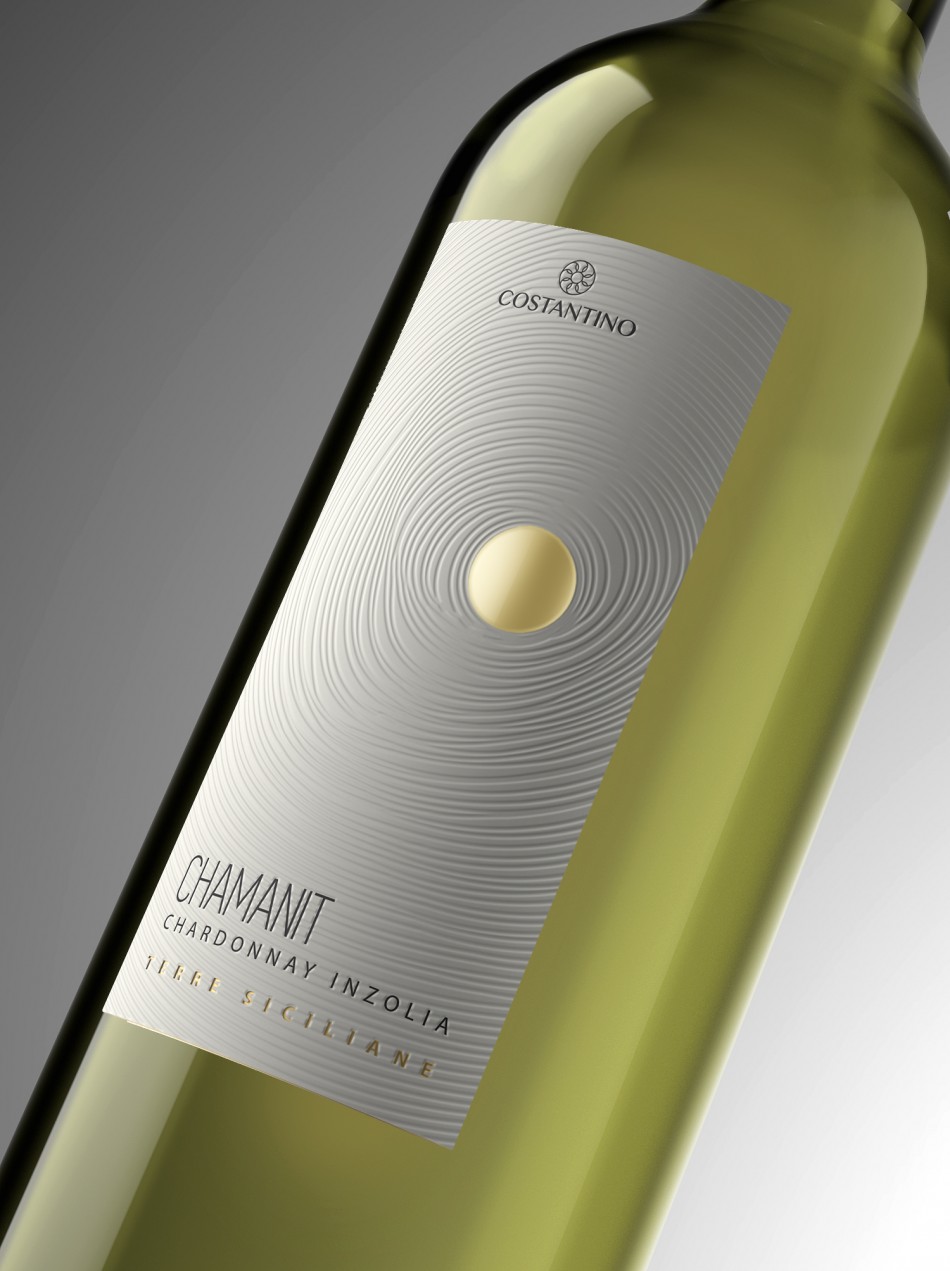 Etichetta vino Chamanit Bianco